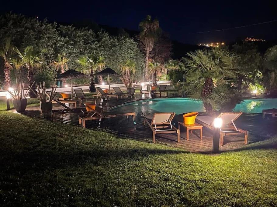 Grande Villa St-Tropez Area Avec Piscine Chauffee กาสแซ็ง ภายนอก รูปภาพ