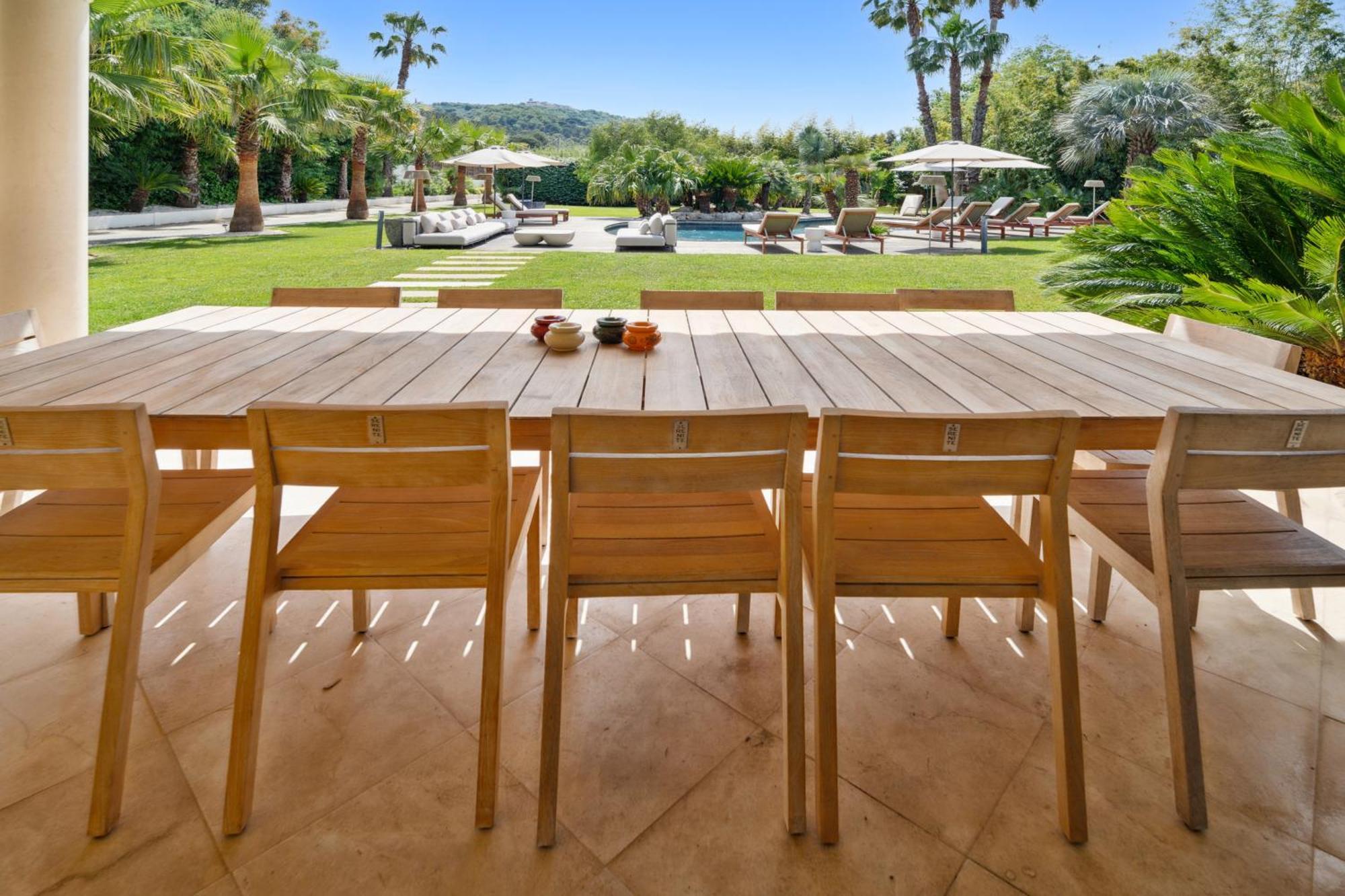 Grande Villa St-Tropez Area Avec Piscine Chauffee กาสแซ็ง ภายนอก รูปภาพ