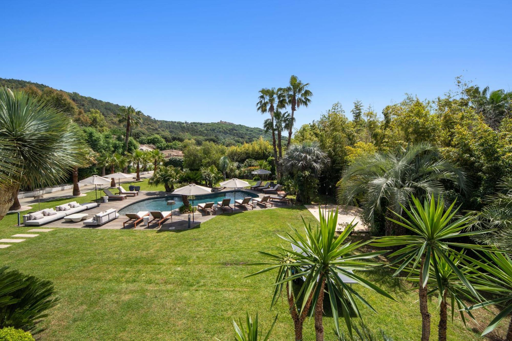 Grande Villa St-Tropez Area Avec Piscine Chauffee กาสแซ็ง ภายนอก รูปภาพ